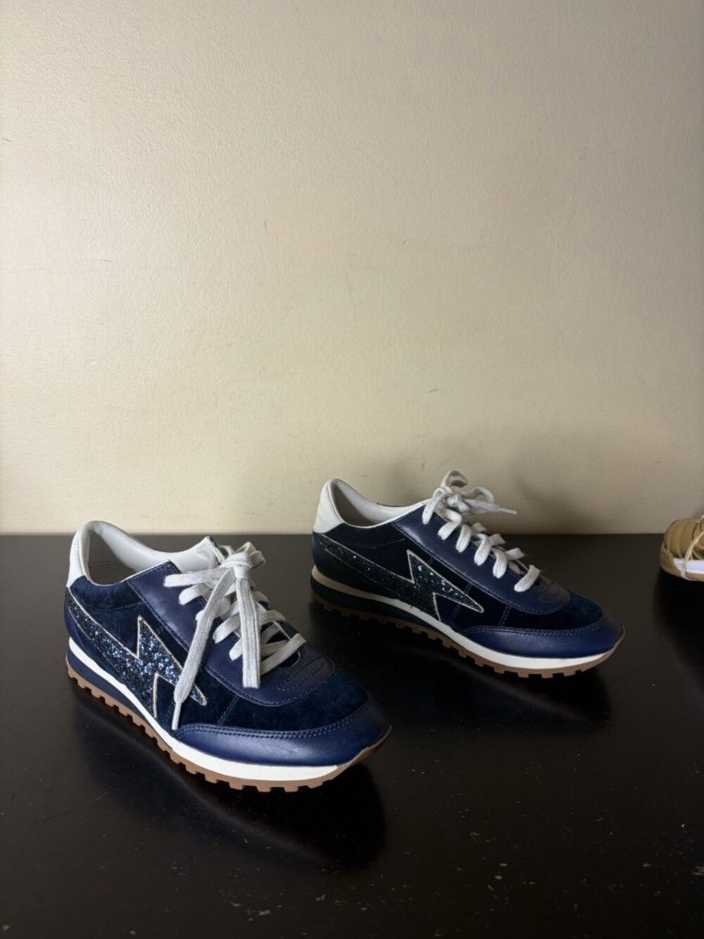 MARC JACOBS Astor Trainer Jogger Lightning Bolt Sneakers EU 37 US 6 MSRP $295 - Picture 4 of 8